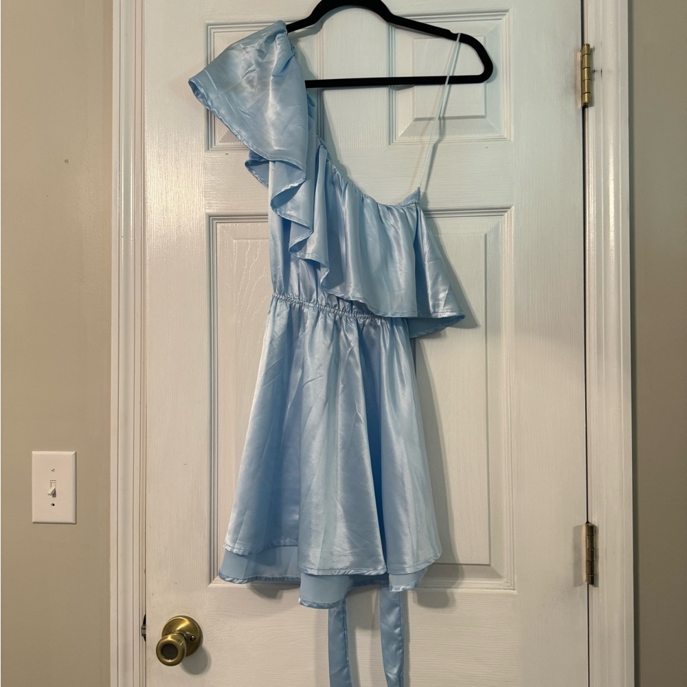 Blue Romper in size Large